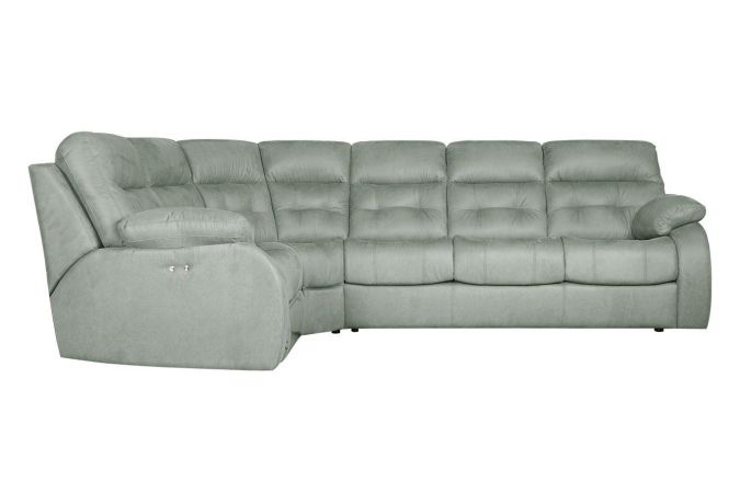 Модульный угловой диван-кровать Рей с тумбой электрический реклайнер