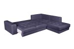 Модульный угловой диван-кровать Брайтон с оттоманкой