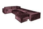 Модульный угловой диван-кровать Мюнхен угол с тумбой 85-25