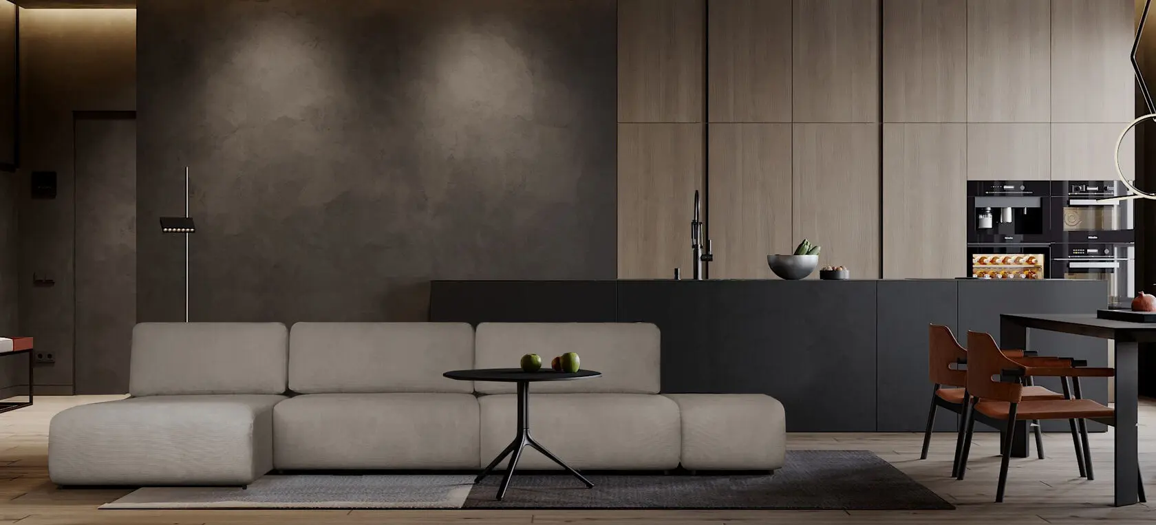 Диван Норд в интерьере 2