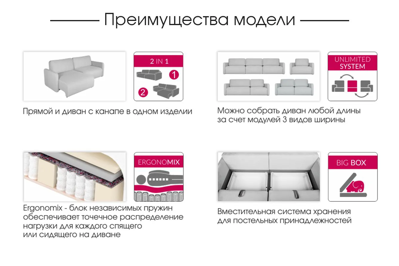 Преимущества модульной системы Норд