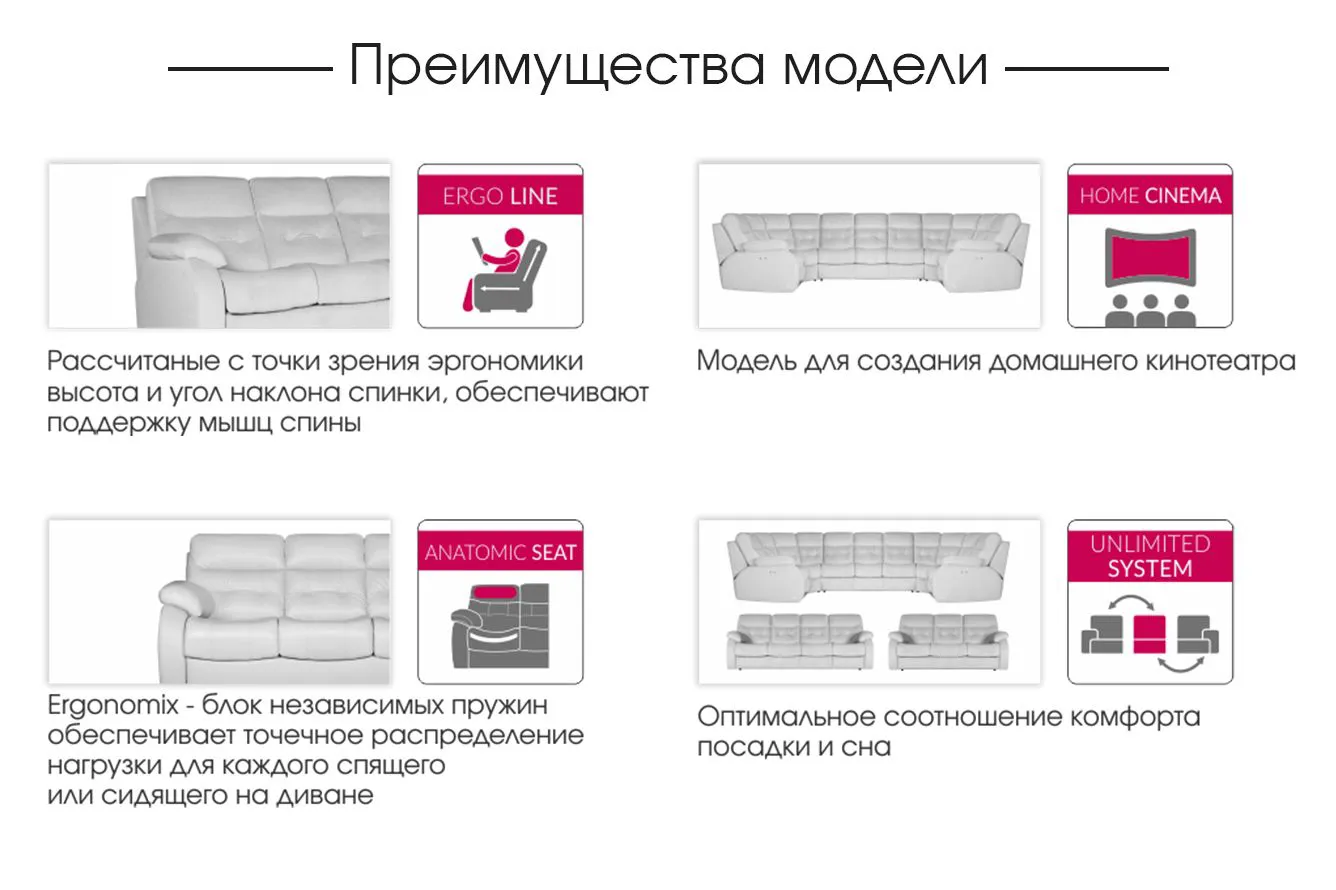 Преимущества модульной системы Рей